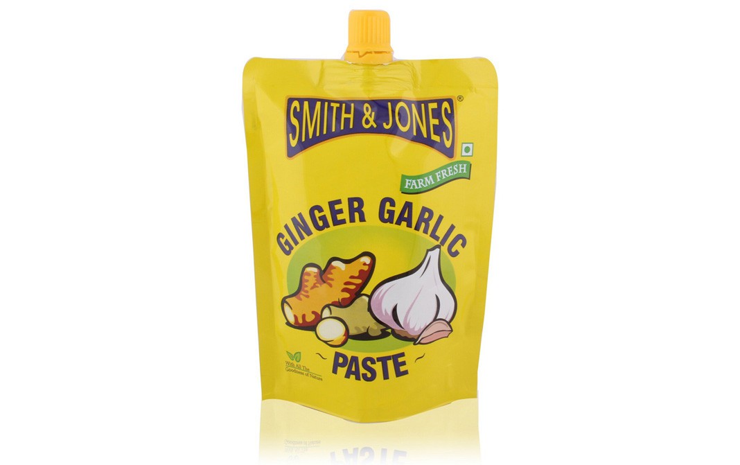 Smith & Jones Ginger Garlic Paste    Pouch  200 grams